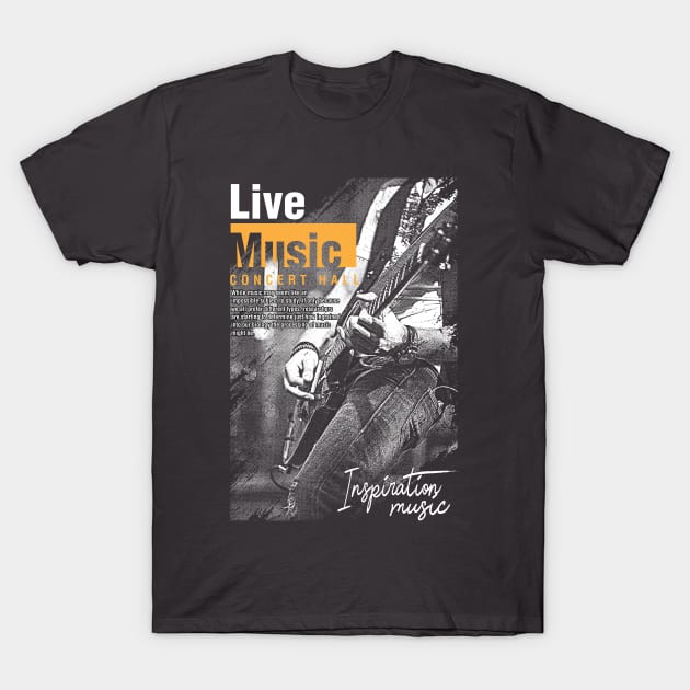 live music T-Shirt by garudadua